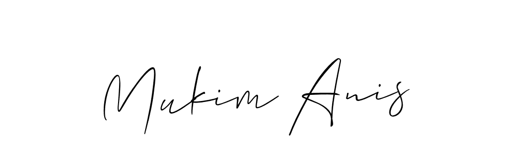 Check out images of Autograph of Mukim Anis name. Actor Mukim Anis Signature Style. Allison_Script is a professional sign style online. Mukim Anis signature style 2 images and pictures png