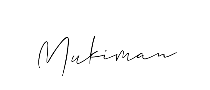 Make a beautiful signature design for name Mukiman. Use this online signature maker to create a handwritten signature for free. Mukiman signature style 2 images and pictures png