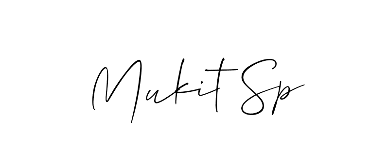 Also we have Mukit Sp name is the best signature style. Create professional handwritten signature collection using Allison_Script autograph style. Mukit Sp signature style 2 images and pictures png