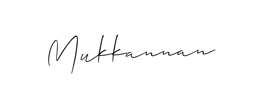 if you are searching for the best signature style for your name Mukkannan. so please give up your signature search. here we have designed multiple signature styles  using Allison_Script. Mukkannan signature style 2 images and pictures png