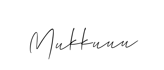 Best and Professional Signature Style for Mukkuuu. Allison_Script Best Signature Style Collection. Mukkuuu signature style 2 images and pictures png