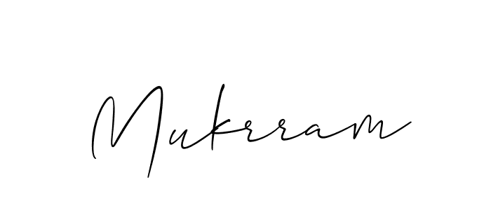 Best and Professional Signature Style for Mukrram. Allison_Script Best Signature Style Collection. Mukrram signature style 2 images and pictures png