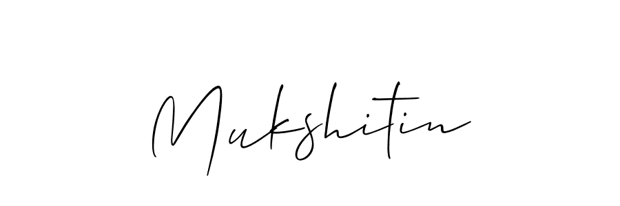 Once you've used our free online signature maker to create your best signature Allison_Script style, it's time to enjoy all of the benefits that Mukshitin name signing documents. Mukshitin signature style 2 images and pictures png