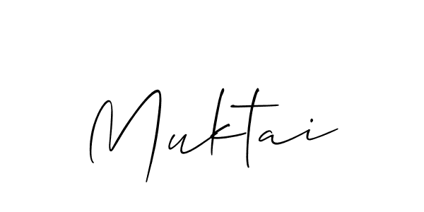 It looks lik you need a new signature style for name Muktai. Design unique handwritten (Allison_Script) signature with our free signature maker in just a few clicks. Muktai signature style 2 images and pictures png
