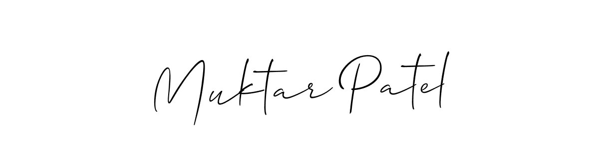 Make a beautiful signature design for name Muktar Patel. Use this online signature maker to create a handwritten signature for free. Muktar Patel signature style 2 images and pictures png