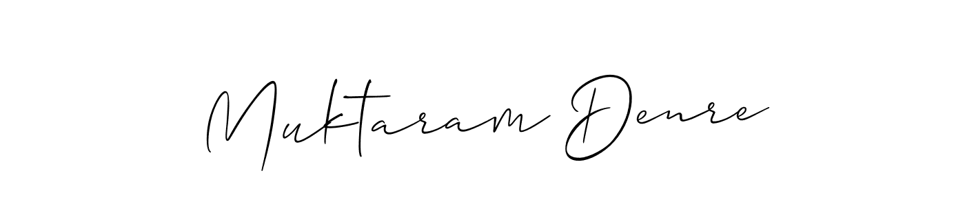 Best and Professional Signature Style for Muktaram Denre. Allison_Script Best Signature Style Collection. Muktaram Denre signature style 2 images and pictures png