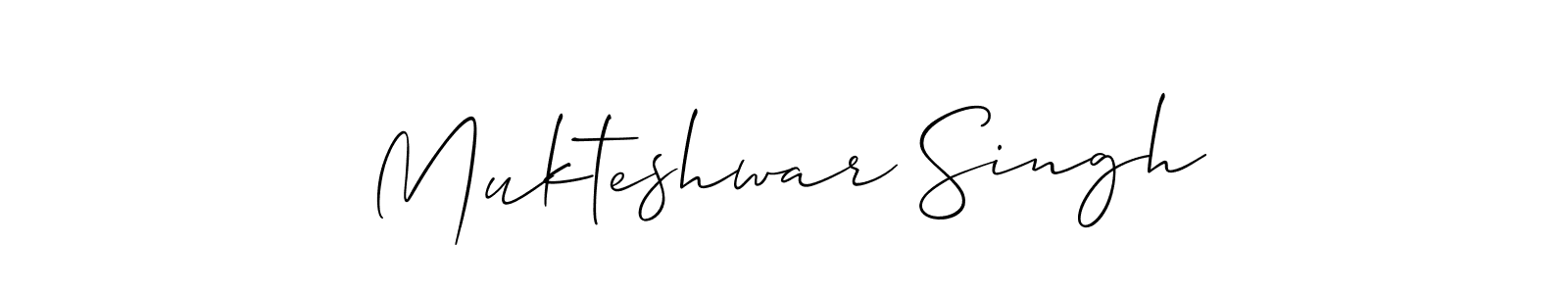 You should practise on your own different ways (Allison_Script) to write your name (Mukteshwar Singh) in signature. don't let someone else do it for you. Mukteshwar Singh signature style 2 images and pictures png