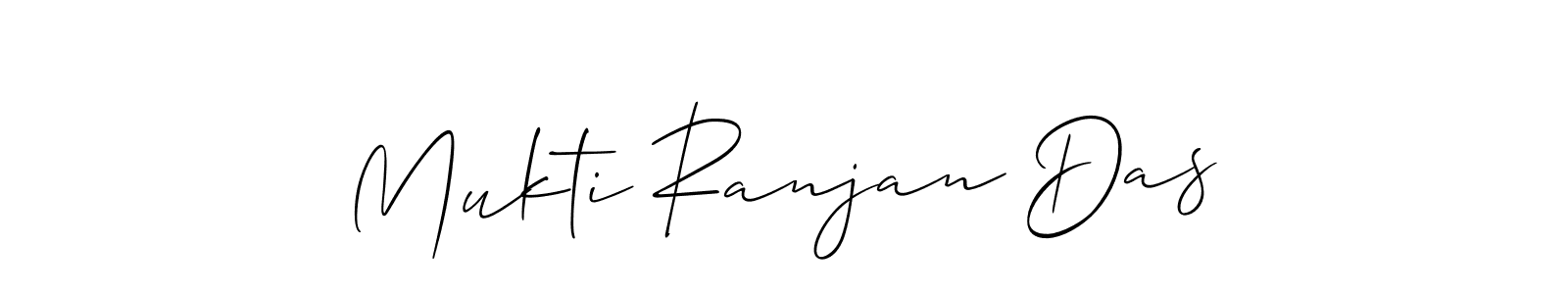 Allison_Script is a professional signature style that is perfect for those who want to add a touch of class to their signature. It is also a great choice for those who want to make their signature more unique. Get Mukti Ranjan Das name to fancy signature for free. Mukti Ranjan Das signature style 2 images and pictures png