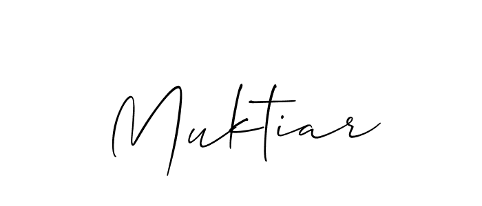 Similarly Allison_Script is the best handwritten signature design. Signature creator online .You can use it as an online autograph creator for name Muktiar. Muktiar signature style 2 images and pictures png