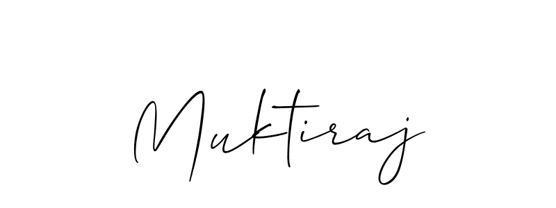How to make Muktiraj name signature. Use Allison_Script style for creating short signs online. This is the latest handwritten sign. Muktiraj signature style 2 images and pictures png
