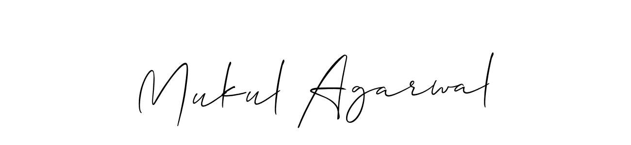 Also You can easily find your signature by using the search form. We will create Mukul Agarwal name handwritten signature images for you free of cost using Allison_Script sign style. Mukul Agarwal signature style 2 images and pictures png