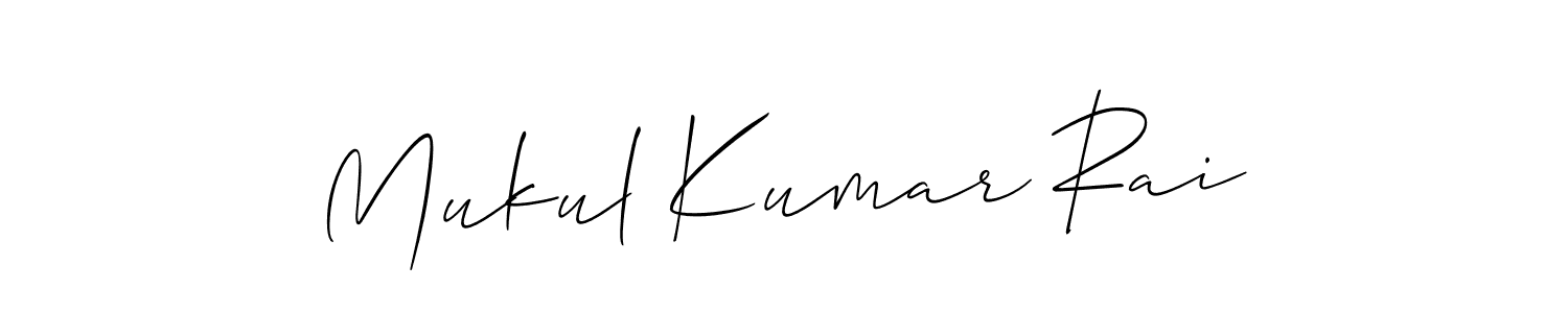 Make a beautiful signature design for name Mukul Kumar Rai. Use this online signature maker to create a handwritten signature for free. Mukul Kumar Rai signature style 2 images and pictures png