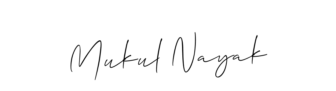 Similarly Allison_Script is the best handwritten signature design. Signature creator online .You can use it as an online autograph creator for name Mukul Nayak. Mukul Nayak signature style 2 images and pictures png