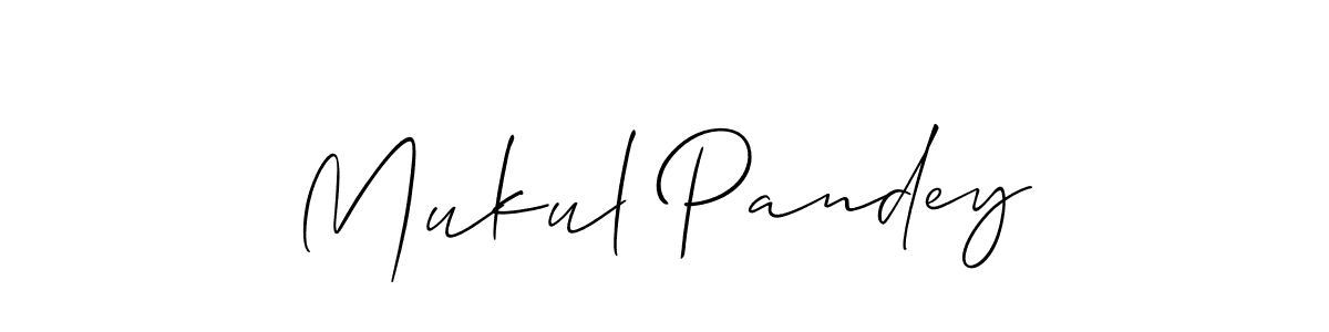 Also You can easily find your signature by using the search form. We will create Mukul Pandey name handwritten signature images for you free of cost using Allison_Script sign style. Mukul Pandey signature style 2 images and pictures png