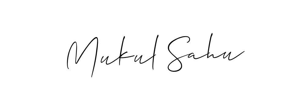 Once you've used our free online signature maker to create your best signature Allison_Script style, it's time to enjoy all of the benefits that Mukul Sahu name signing documents. Mukul Sahu signature style 2 images and pictures png