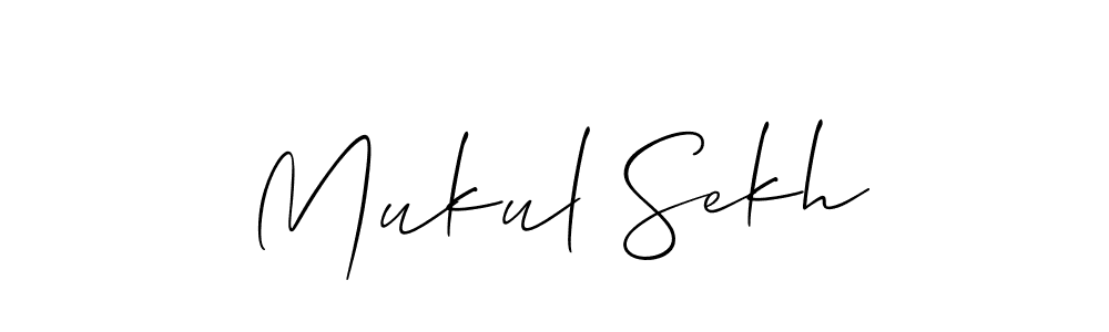 Check out images of Autograph of Mukul Sekh name. Actor Mukul Sekh Signature Style. Allison_Script is a professional sign style online. Mukul Sekh signature style 2 images and pictures png