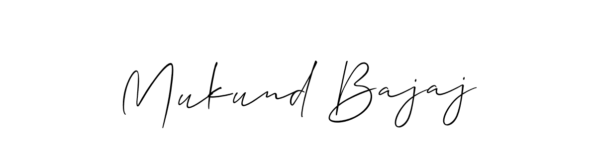 Check out images of Autograph of Mukund Bajaj name. Actor Mukund Bajaj Signature Style. Allison_Script is a professional sign style online. Mukund Bajaj signature style 2 images and pictures png