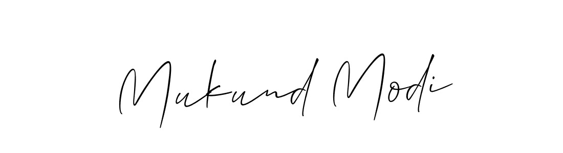 Make a beautiful signature design for name Mukund Modi. Use this online signature maker to create a handwritten signature for free. Mukund Modi signature style 2 images and pictures png