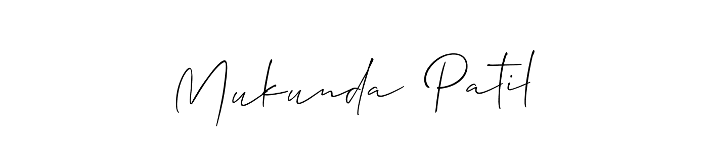 Once you've used our free online signature maker to create your best signature Allison_Script style, it's time to enjoy all of the benefits that Mukunda  Patil name signing documents. Mukunda  Patil signature style 2 images and pictures png