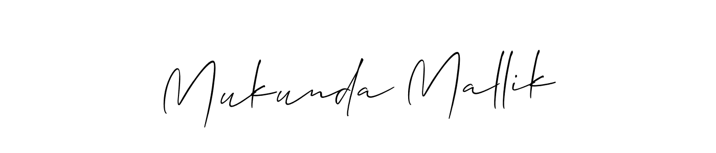 Once you've used our free online signature maker to create your best signature Allison_Script style, it's time to enjoy all of the benefits that Mukunda Mallik name signing documents. Mukunda Mallik signature style 2 images and pictures png