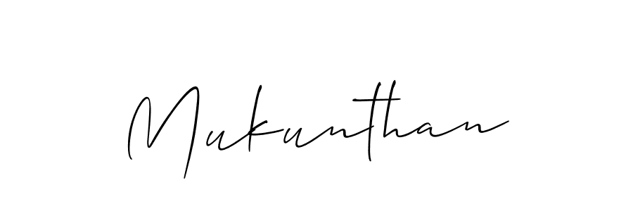 Mukunthan stylish signature style. Best Handwritten Sign (Allison_Script) for my name. Handwritten Signature Collection Ideas for my name Mukunthan. Mukunthan signature style 2 images and pictures png