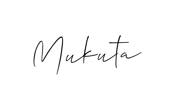 Best and Professional Signature Style for Mukuta. Allison_Script Best Signature Style Collection. Mukuta signature style 2 images and pictures png