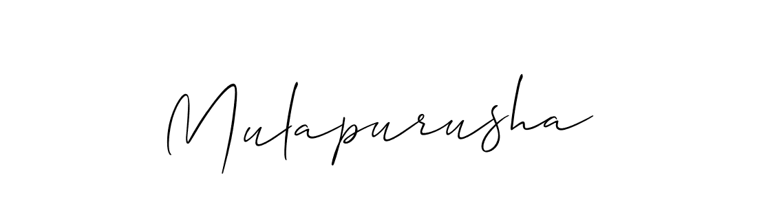 How to make Mulapurusha name signature. Use Allison_Script style for creating short signs online. This is the latest handwritten sign. Mulapurusha signature style 2 images and pictures png