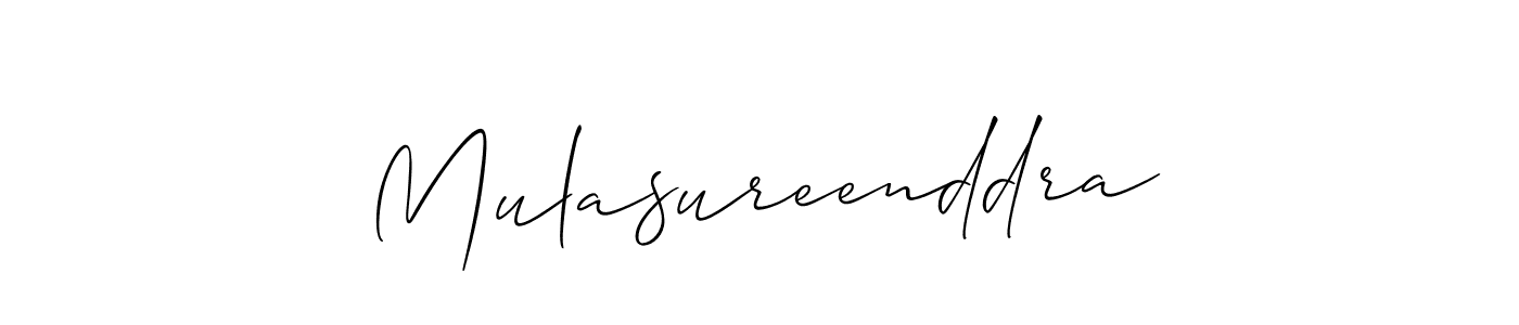 Make a beautiful signature design for name Mulasureenddra. Use this online signature maker to create a handwritten signature for free. Mulasureenddra signature style 2 images and pictures png