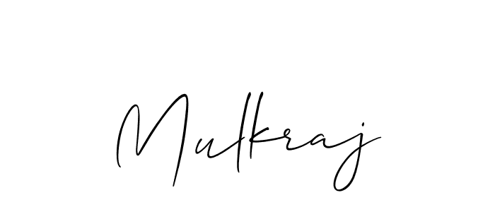 Mulkraj stylish signature style. Best Handwritten Sign (Allison_Script) for my name. Handwritten Signature Collection Ideas for my name Mulkraj. Mulkraj signature style 2 images and pictures png