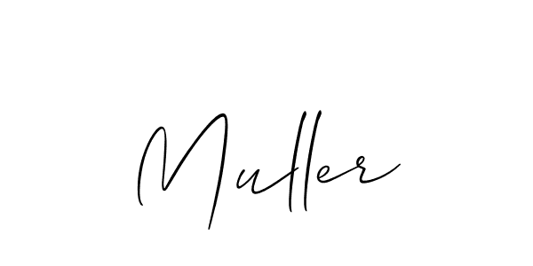 How to make Muller name signature. Use Allison_Script style for creating short signs online. This is the latest handwritten sign. Muller signature style 2 images and pictures png