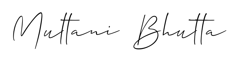 A modern signature idea for name Multani  Bhutta using Allison_Script font. Clean strokes and elegant curves make it stand out instantly. Multani  Bhutta signature style 2 images and pictures png