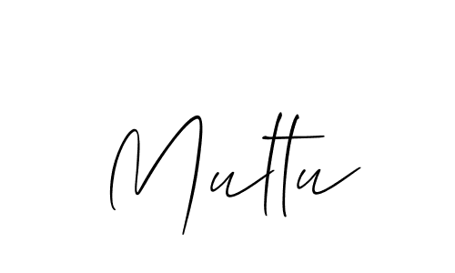 How to make Multu name signature. Use Allison_Script style for creating short signs online. This is the latest handwritten sign. Multu signature style 2 images and pictures png