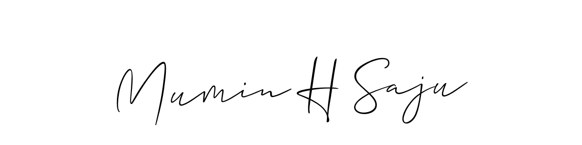 You can use this online signature creator to create a handwritten signature for the name Mumin H Saju. This is the best online autograph maker. Mumin H Saju signature style 2 images and pictures png