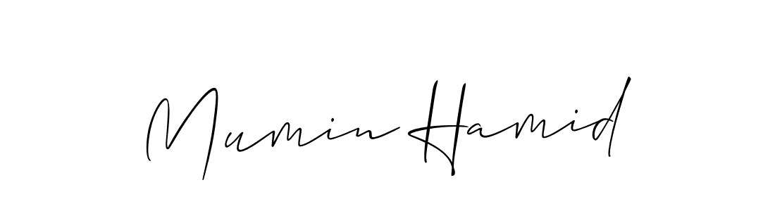 This is the best signature style for the Mumin Hamid name. Also you like these signature font (Allison_Script). Mix name signature. Mumin Hamid signature style 2 images and pictures png