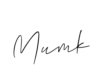 Similarly Allison_Script is the best handwritten signature design. Signature creator online .You can use it as an online autograph creator for name Mumk. Mumk signature style 2 images and pictures png