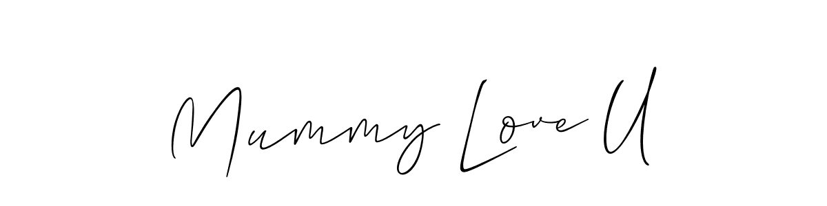 Here are the top 10 professional signature styles for the name Mummy Love U. These are the best autograph styles you can use for your name. Mummy Love U signature style 2 images and pictures png