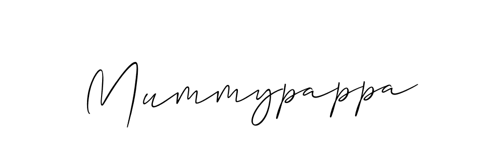 Best and Professional Signature Style for Mummypappa. Allison_Script Best Signature Style Collection. Mummypappa signature style 2 images and pictures png