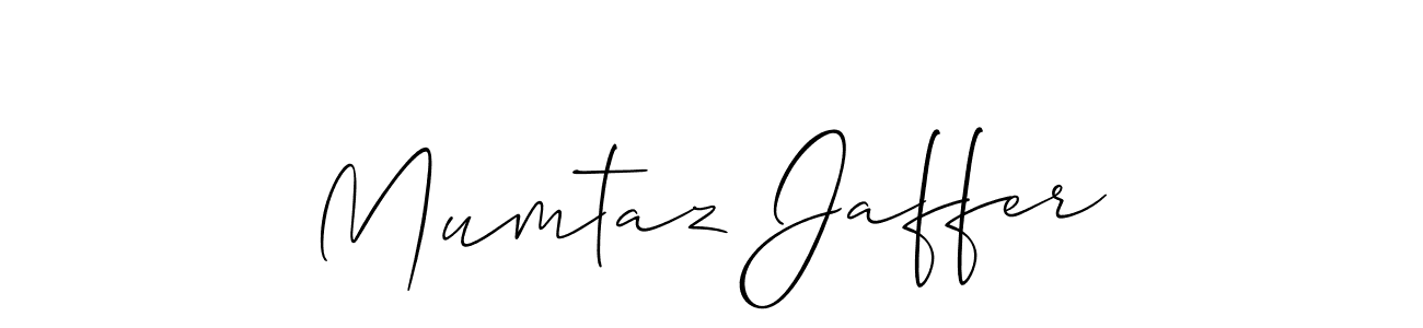 Make a beautiful signature design for name Mumtaz Jaffer. Use this online signature maker to create a handwritten signature for free. Mumtaz Jaffer signature style 2 images and pictures png