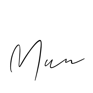 Check out images of Autograph of Mun name. Actor Mun Signature Style. Allison_Script is a professional sign style online. Mun signature style 2 images and pictures png