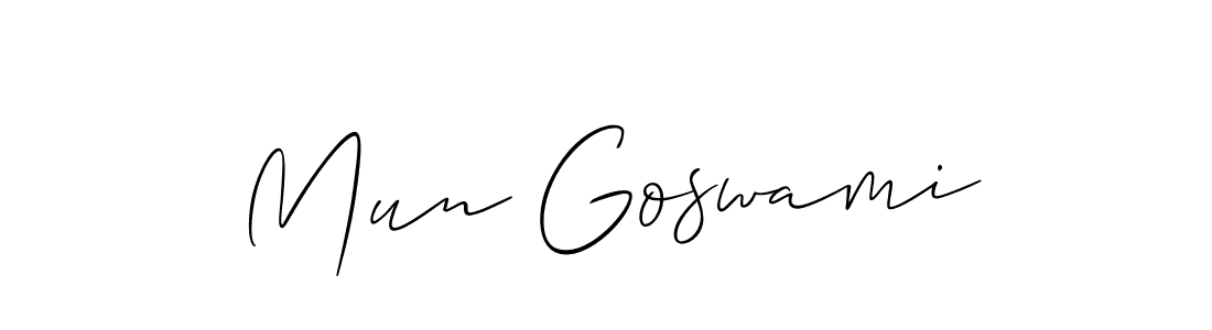 See photos of Mun Goswami official signature by Spectra . Check more albums & portfolios. Read reviews & check more about Allison_Script font. Mun Goswami signature style 2 images and pictures png
