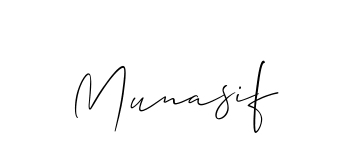 How to Draw Munasif signature style? Allison_Script is a latest design signature styles for name Munasif. Munasif signature style 2 images and pictures png