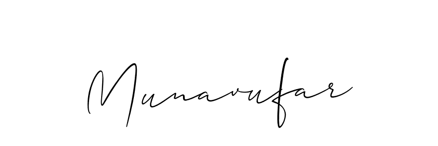 It looks lik you need a new signature style for name Munavufar. Design unique handwritten (Allison_Script) signature with our free signature maker in just a few clicks. Munavufar signature style 2 images and pictures png