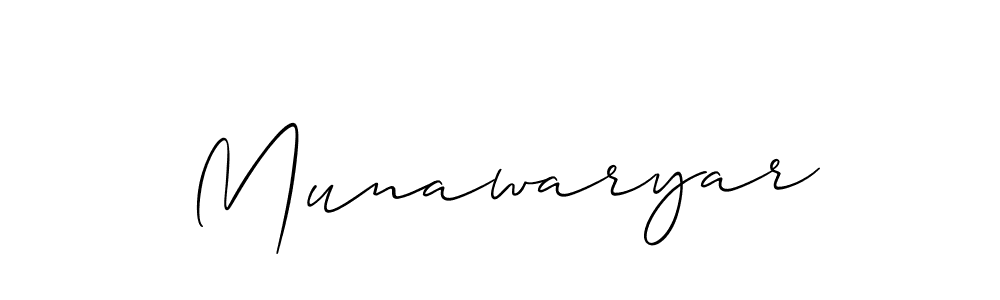 Make a beautiful signature design for name Munawaryar. Use this online signature maker to create a handwritten signature for free. Munawaryar signature style 2 images and pictures png