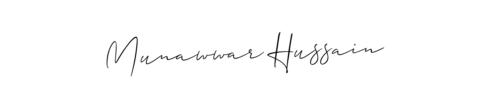 Here are the top 10 professional signature styles for the name Munawwar Hussain. These are the best autograph styles you can use for your name. Munawwar Hussain signature style 2 images and pictures png