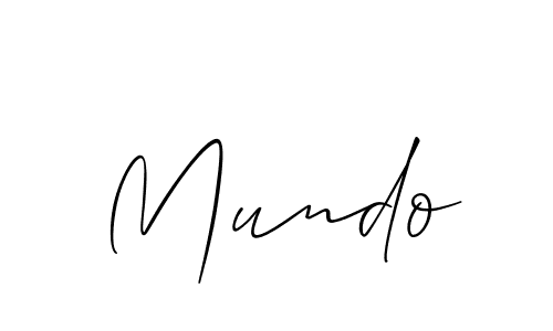 Similarly Allison_Script is the best handwritten signature design. Signature creator online .You can use it as an online autograph creator for name Mundo. Mundo signature style 2 images and pictures png