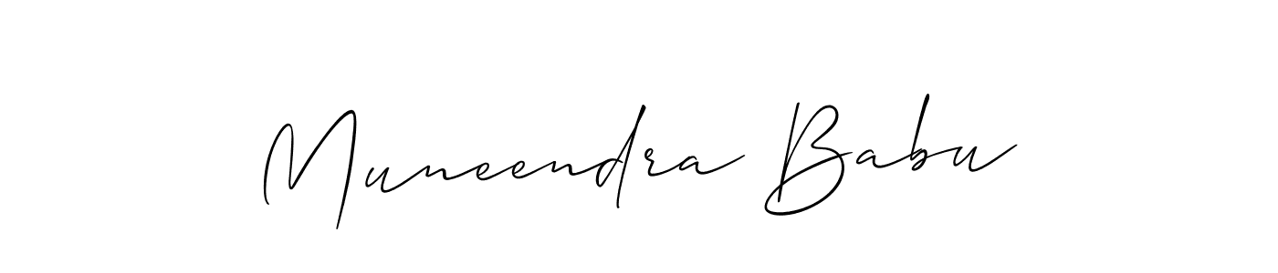 Once you've used our free online signature maker to create your best signature Allison_Script style, it's time to enjoy all of the benefits that Muneendra Babu name signing documents. Muneendra Babu signature style 2 images and pictures png