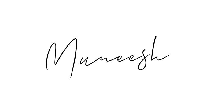 You can use this online signature creator to create a handwritten signature for the name Muneesh. This is the best online autograph maker. Muneesh signature style 2 images and pictures png