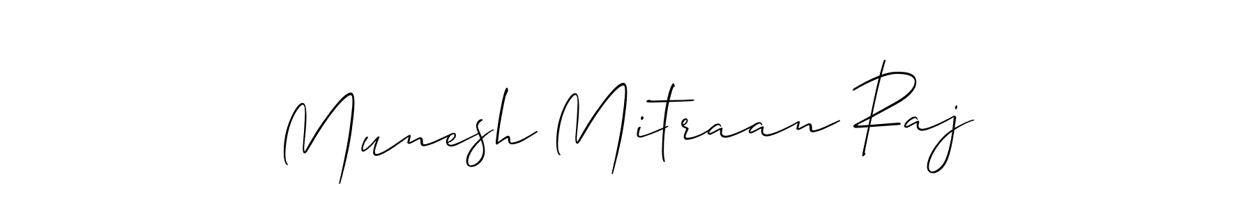 See photos of Munesh Mitraan Raj official signature by Spectra . Check more albums & portfolios. Read reviews & check more about Allison_Script font. Munesh Mitraan Raj signature style 2 images and pictures png