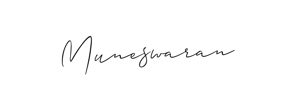 Once you've used our free online signature maker to create your best signature Allison_Script style, it's time to enjoy all of the benefits that Muneswaran name signing documents. Muneswaran signature style 2 images and pictures png