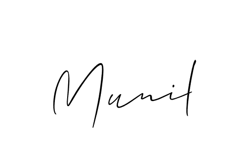 See photos of Munil official signature by Spectra . Check more albums & portfolios. Read reviews & check more about Allison_Script font. Munil signature style 2 images and pictures png